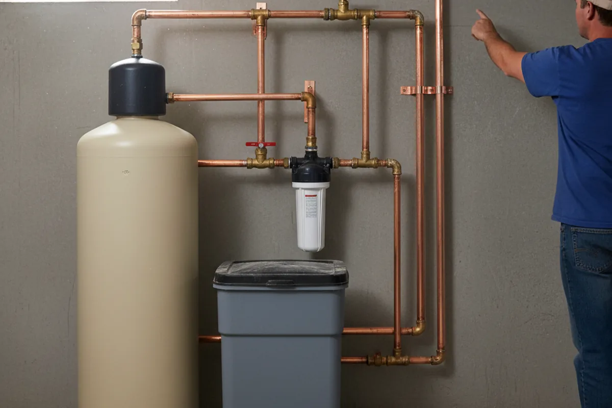 Whole-house water treatment system installed in Millington
